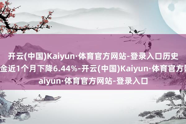 开云(中国)Kaiyun·体育官方网站-登录入口历史数据显露该基金近1个月下降6.44%-开云(中国)Kaiyun·体育官方网站-登录入口