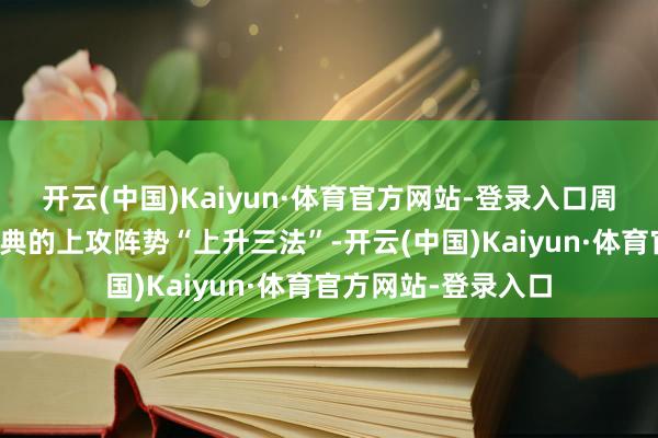开云(中国)Kaiyun·体育官方网站-登录入口周线图上悄然造成经典的上攻阵势“上升三法”-开云(中国)Kaiyun·体育官方网站-登录入口