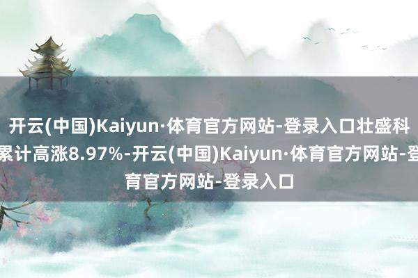 开云(中国)Kaiyun·体育官方网站-登录入口壮盛科技股价累计高涨8.97%-开云(中国)Kaiyun·体育官方网站-登录入口